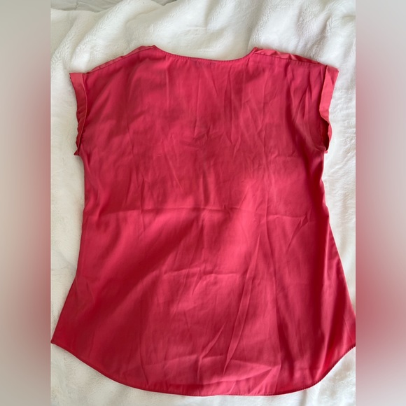 Gently worn - Express V Neck Zip Blouse - Picture 2 of 5